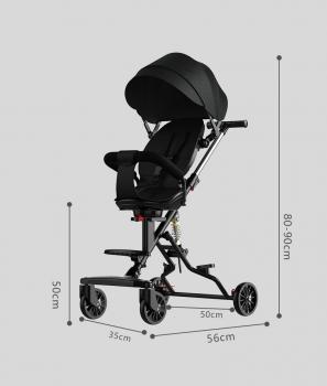 360Home Babywagen Kinderwagen platzsparend sitz abnehmbar